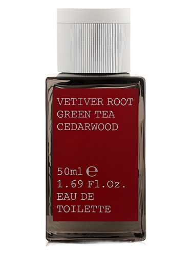 profumo Vetiver Root Green Tea Cedarwood di Korres da uomo