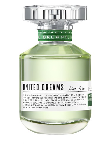 profumo United Dreams Live Free di Benetton da donna