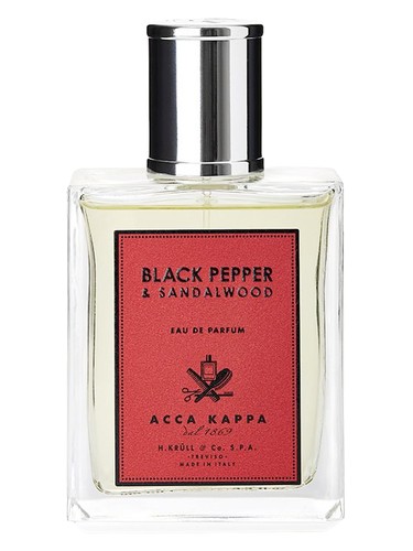 profumo Black Pepper & Sandalwood di Acca Kappa unisex