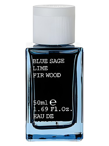 profumo Blue Sage Lime Fir Wood di Korres da uomo