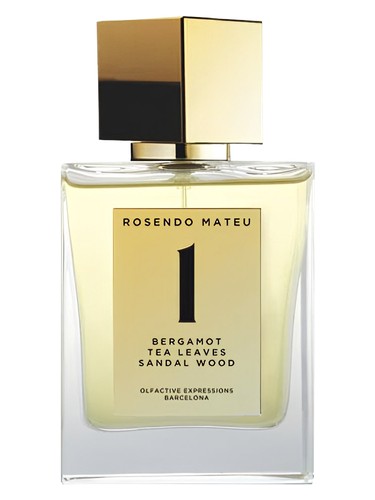 profumo NO 1 Bergamot, Tea Leaves, Sandal Wood di Rosendo Mateu Olfactive Expressions unisex
