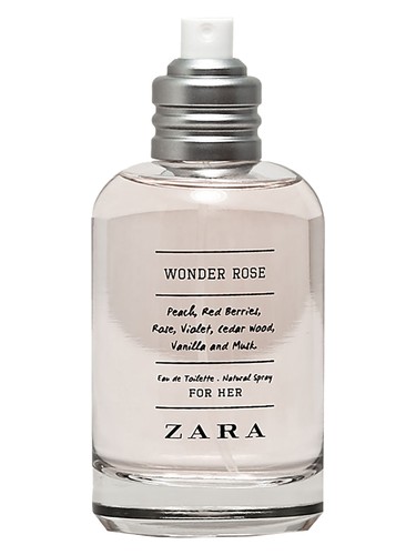 profumo Wonder Rose di Zara da donna