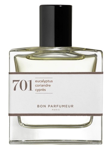 profumo 701 eucalyptus, amber, white wood di Bon Parfumeur unisex