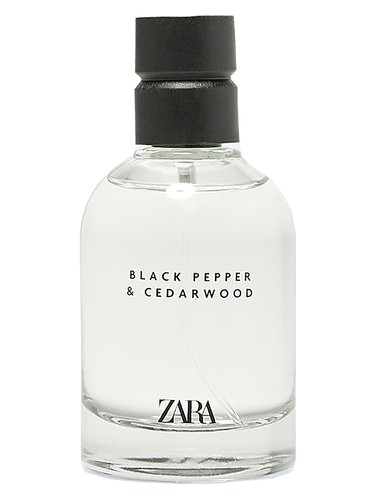 profumo Black Pepper & Cedarwood di Zara da uomo