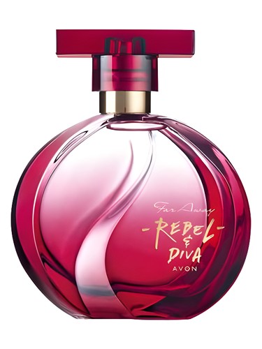 profumo Far Away Rebel & Diva di Avon da donna
