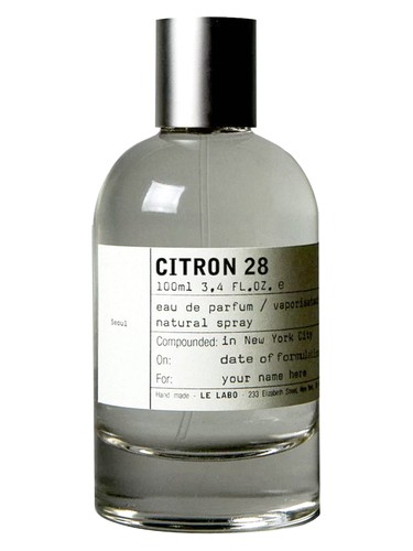 profumo Citron 28, Seoul di Le Labo unisex