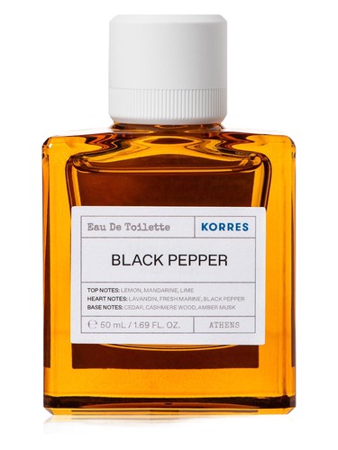 profumo Black Pepper di Korres unisex