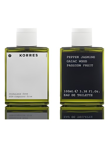 profumo Pepper Jasmine Gaiac Wood Passion Fruit di Korres unisex