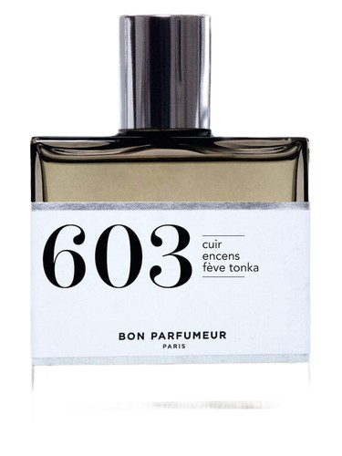 profumo 603 cuir, encens, fève tonka di Bon Parfumeur unisex