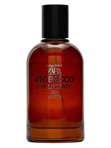 profumo Tobacco Collection Rich Warm Addictive 2021 di Zara da uomo