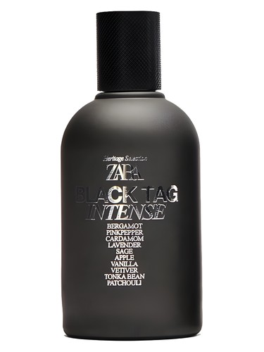 profumo Black Tag Intense 2022 di Zara da uomo