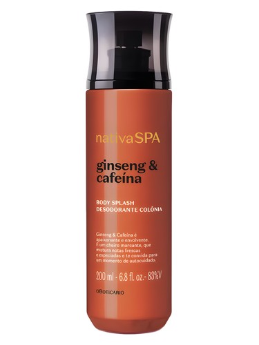 profumo Ginseng Cafeina di O Boticário da donna