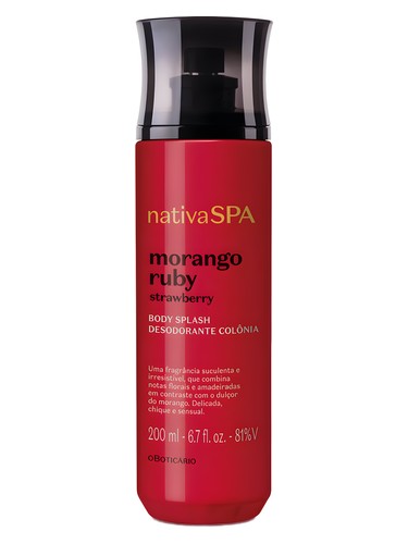 profumo Morango Ruby di O Boticário da donna