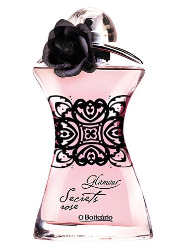 profumo Glamour Secrets Rose di O Boticário da donna