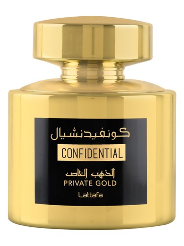 profumo Confidential Private Gold di Lattafa Perfumes unisex