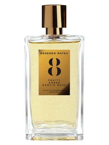 profumo Rosendo Mateu Nº 8 Fruity, Amber, Exotic Musk di Rosendo Mateu Olfactive Expressions unisex