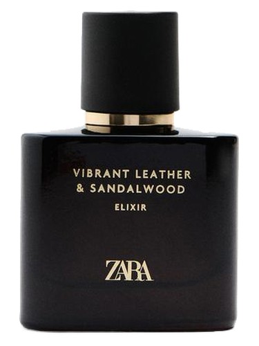 profumo Vibrant Leather & Sandalwood Elixir di Zara da uomo